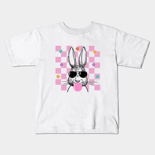 Rabbit and chewing gum Kids T-Shirt